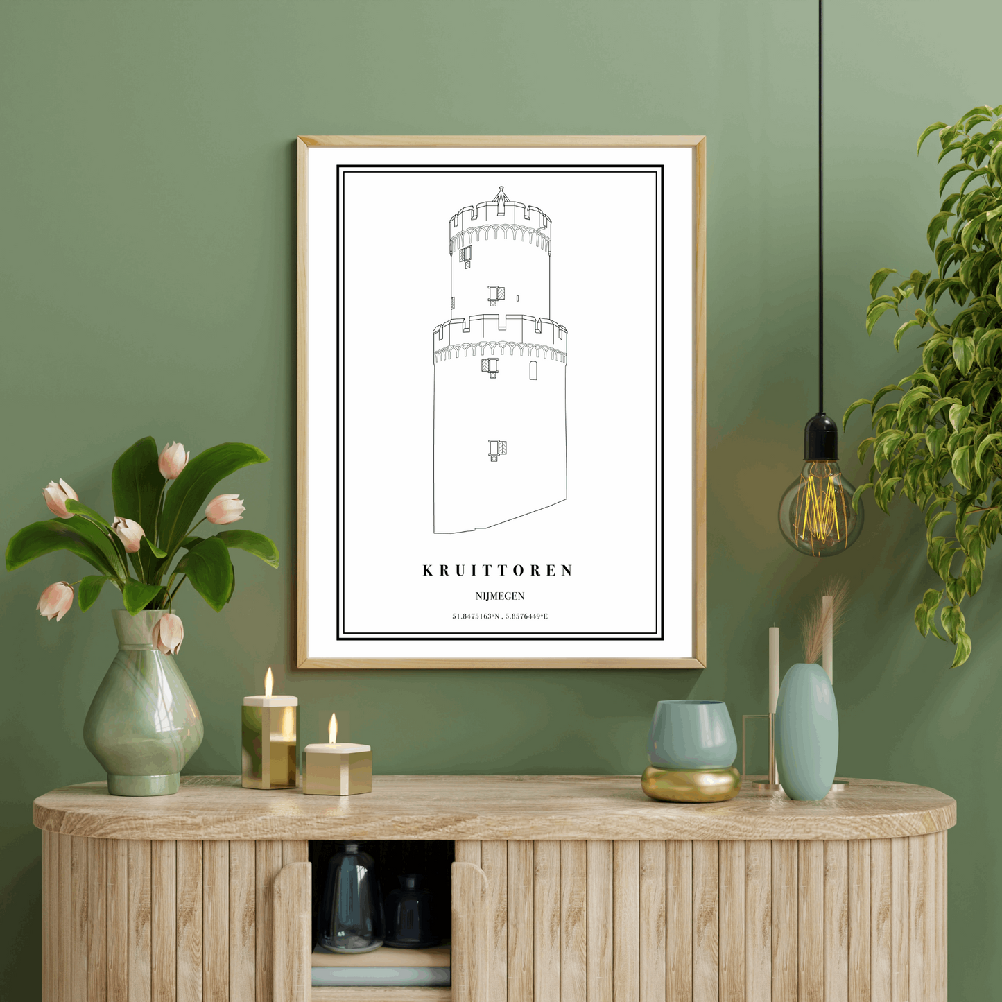 Poster Kruittoren Nijmegen