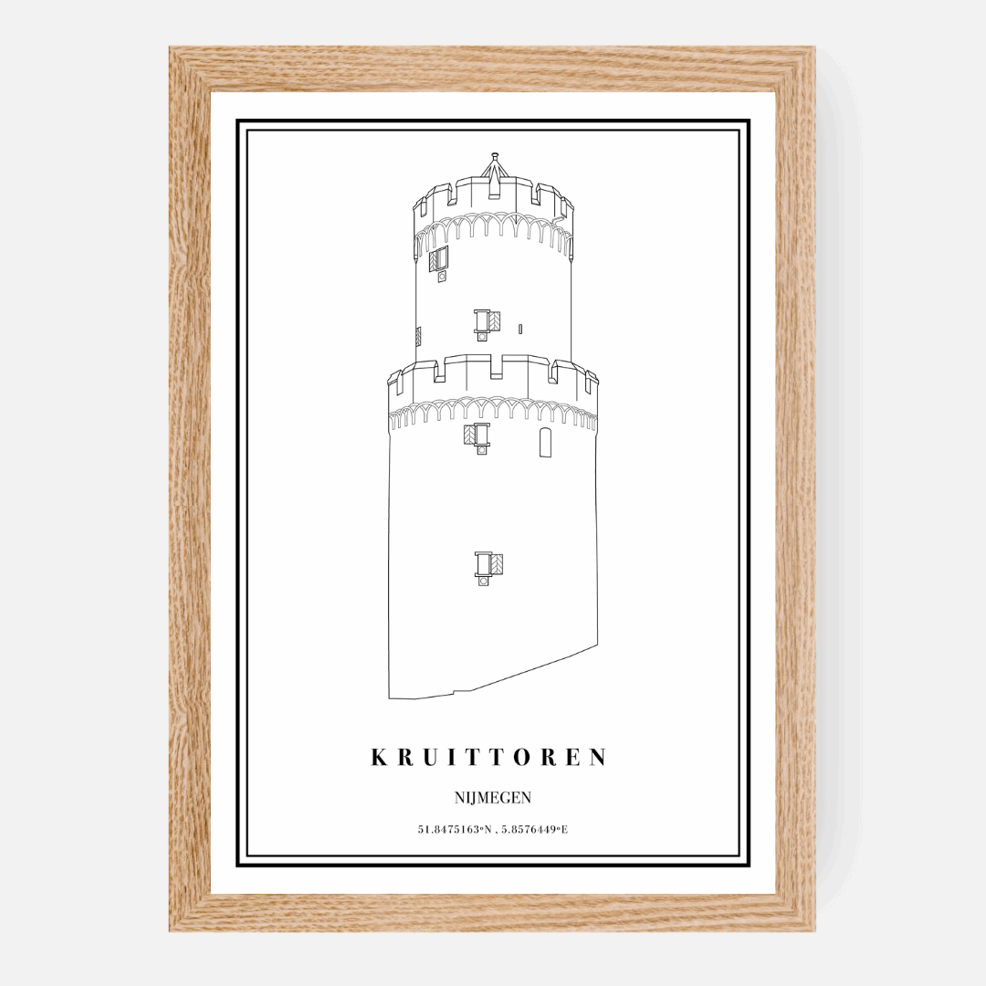 Poster Kruittoren Nijmegen