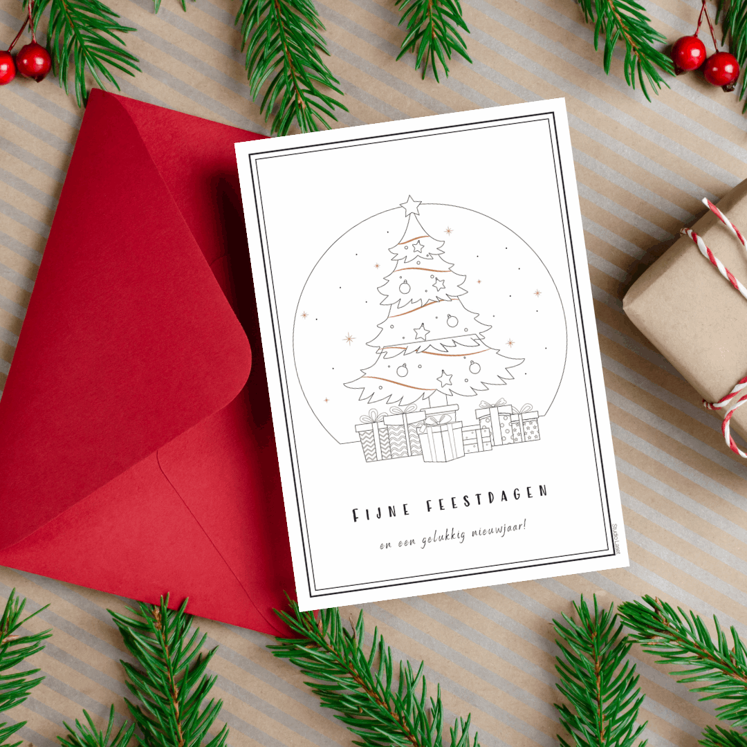 PRESALE Set kerstkaarten