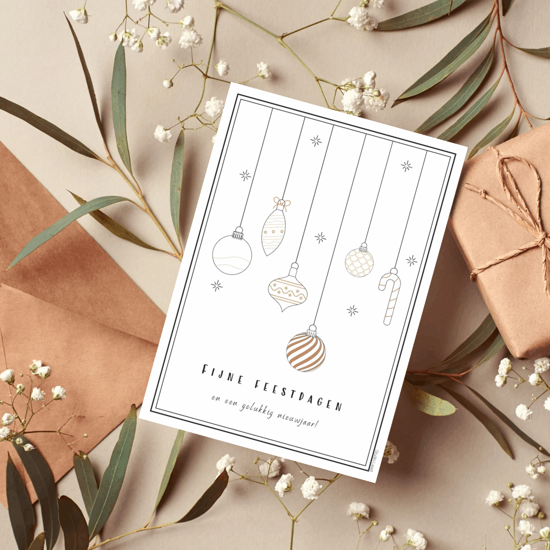 PRESALE Set kerstkaarten
