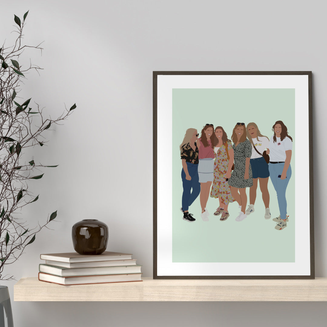 Portret illustratie