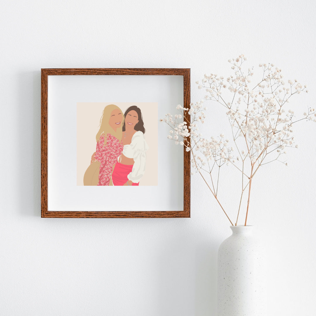 Portret illustratie